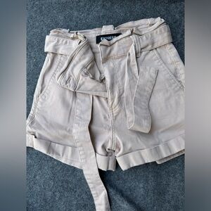 Express Women's Stretch + Supersoft Shortie Extreme High Rise Shorts Size 2